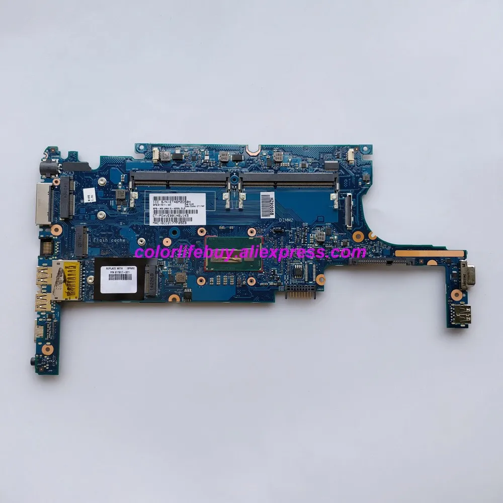 

Genuine 817917-001 6050A2560501-MB-A02 w i5-4200U CPU 817917-501 Laptop Motherboard 817917-601 for HP EB 720 820 G1 Notebook PC