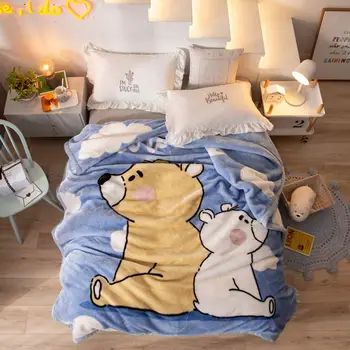 

Papa&Mima Thick Rachel Blankets and Throws Winter Warm Soft Print