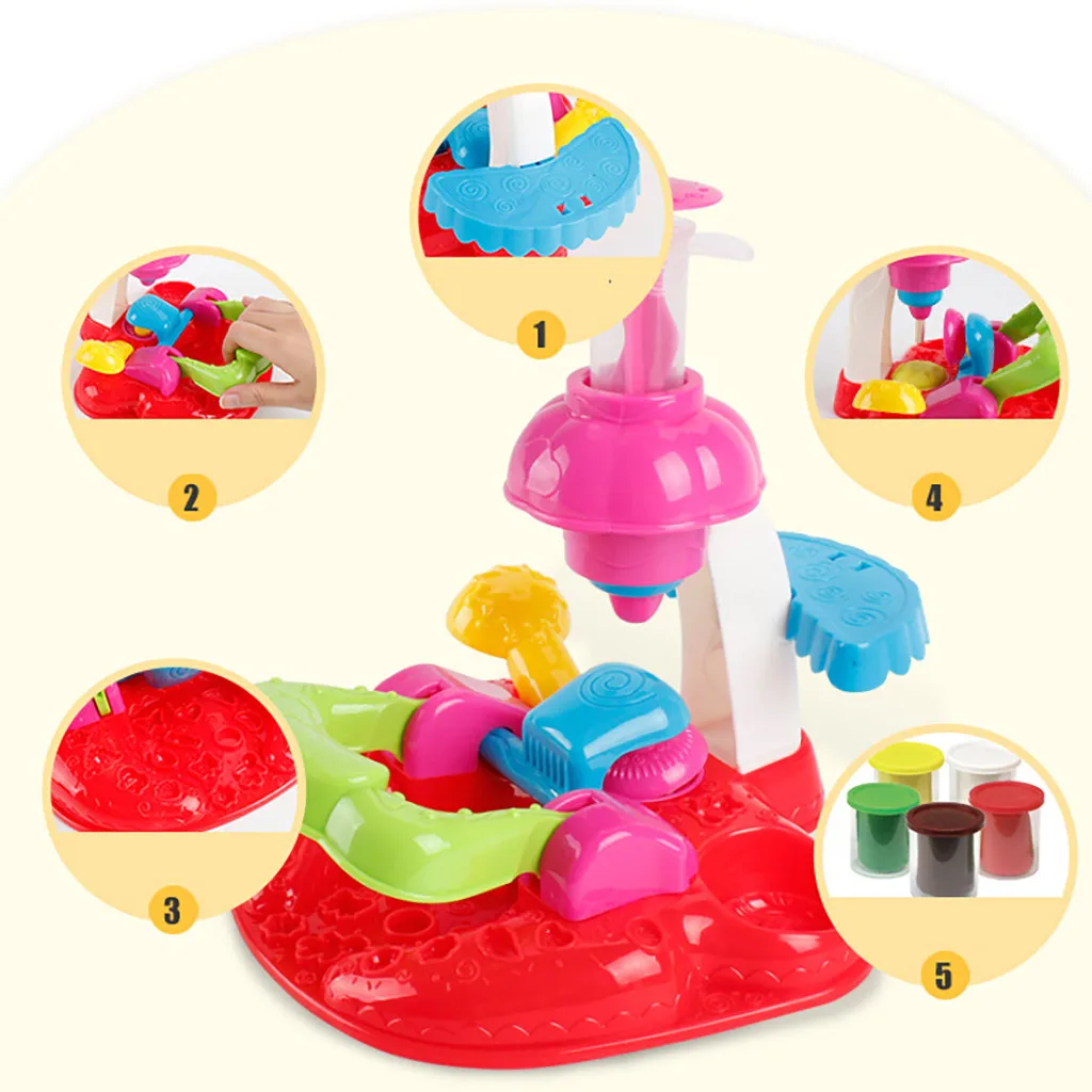 DIY Play Toys сладкий шопп Мороз печенье набор тесто для лепки игрушечный набор инструментов кукольный домик Миниатюрные аксессуары игрушка детский подарок W918