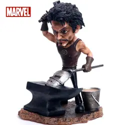Marvel Железный человек супер герой модель Фигурка Мстители игрушки 20 см Статуэтка из ПВХ Коллекционная окрашенная игрушка в подарок
