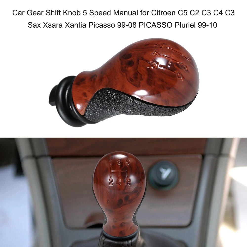 

5 Speed Car Gear Shift Knob Stick Manual Shift Lever for Citroen C5 C2 C3 C4 C3 Sax Xsara Xantia Picasso 99-08 PICASSO Pluriel