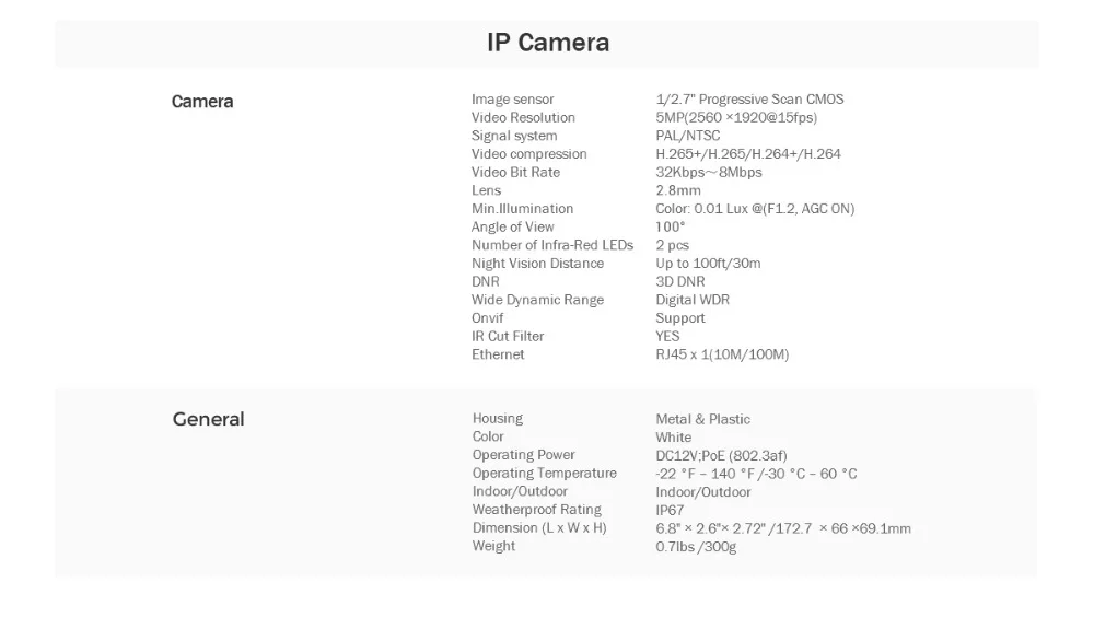 ANNKE 8CH HD 5MP POE сетевой видеорегистратор безопасности Системы 8MP H.265+ NVR с 8X5 Мп возможностью погружения на глубину до 30 м Цвет Ночное видение всепогодный WI-FI IP Камера