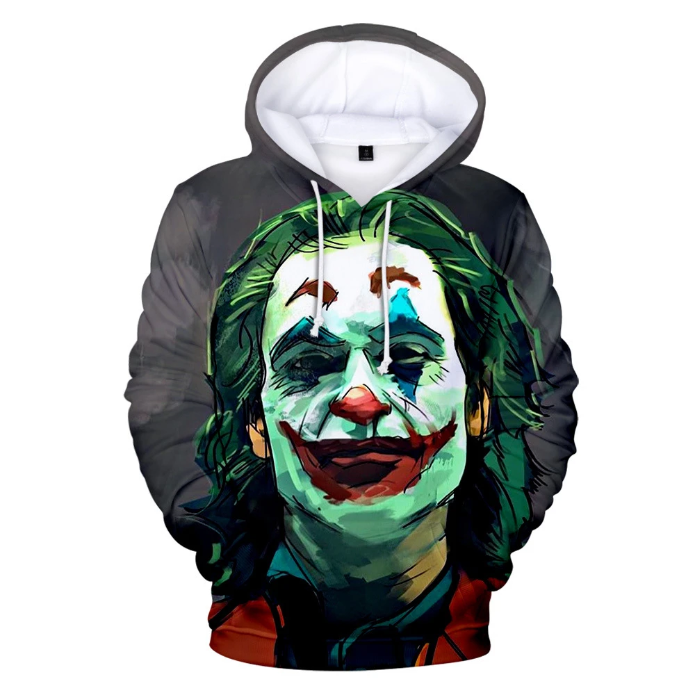 Movie Joker Arthur Fleck костюмы для косплея Хоакин толстовки Феникс пуловер с капюшоном Толстовка Пальто Верхняя спортивная одежда куртки - Цвет: A