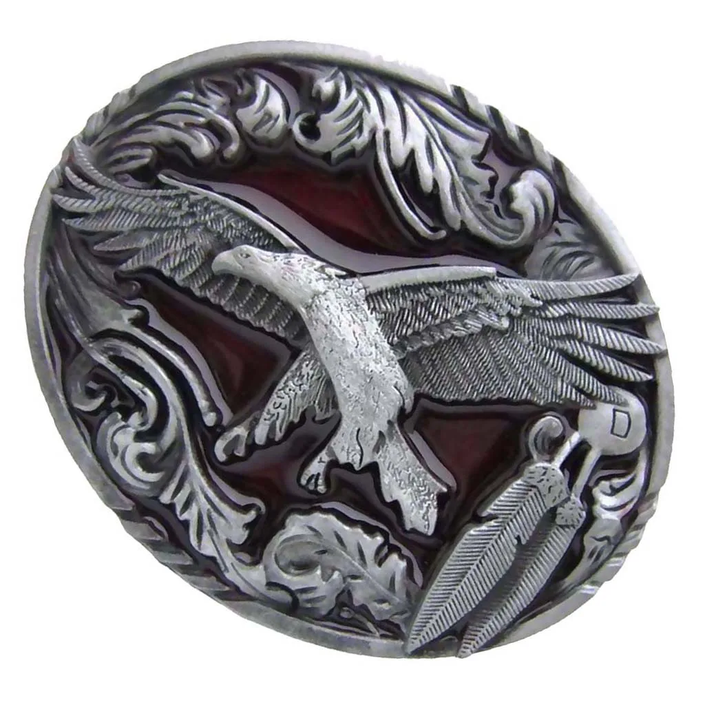 Fashion Belt Buckle American Western Cool Cowboy Style Belt Buckle Eagle Buckle Belt head Mens