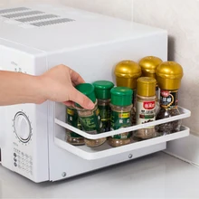 Magnetic Spice Rack Single-Layer Kitchen Refrigerator Storage Rack Storage Side Wall Rack Fridge Side Storage Organized Holder
