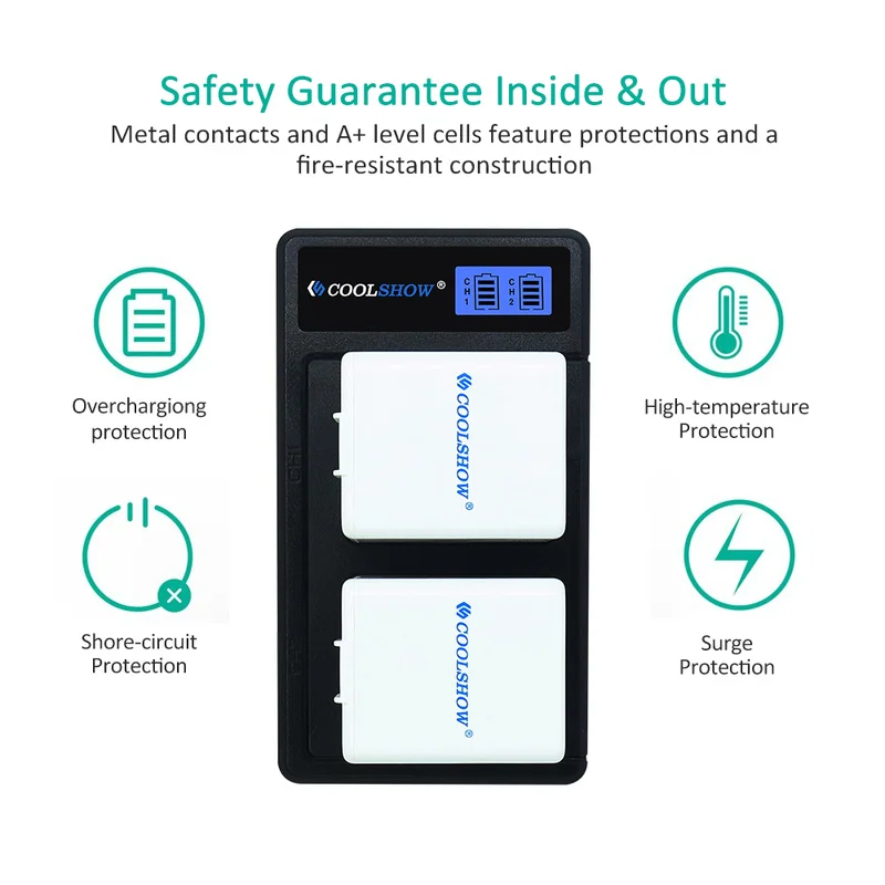 

New Battery for Arlo Pro Camera 2440mah 7.2V A-1 for Netgear Arlo Pro A-1 Li-Ion Rechargeable Battery Pack and 8.4v Charger