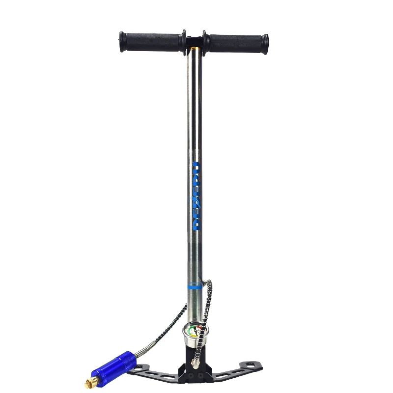 300bar 30mpa 4500psi 3 этапа с ручным управлением PCP насос для пейнтбола воздуха, мини высокое Давление компрессор для автомобиля Велосипедный Спорт Охота