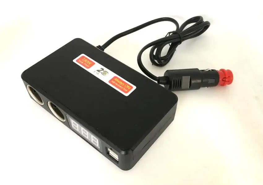 C20 автомобильное наблюдение прикуриватель автомобильный gps-аксессуары 2 usb порта 3.1A выход Автомобильное зарядное устройство адаптер gps трекер для автомобиля
