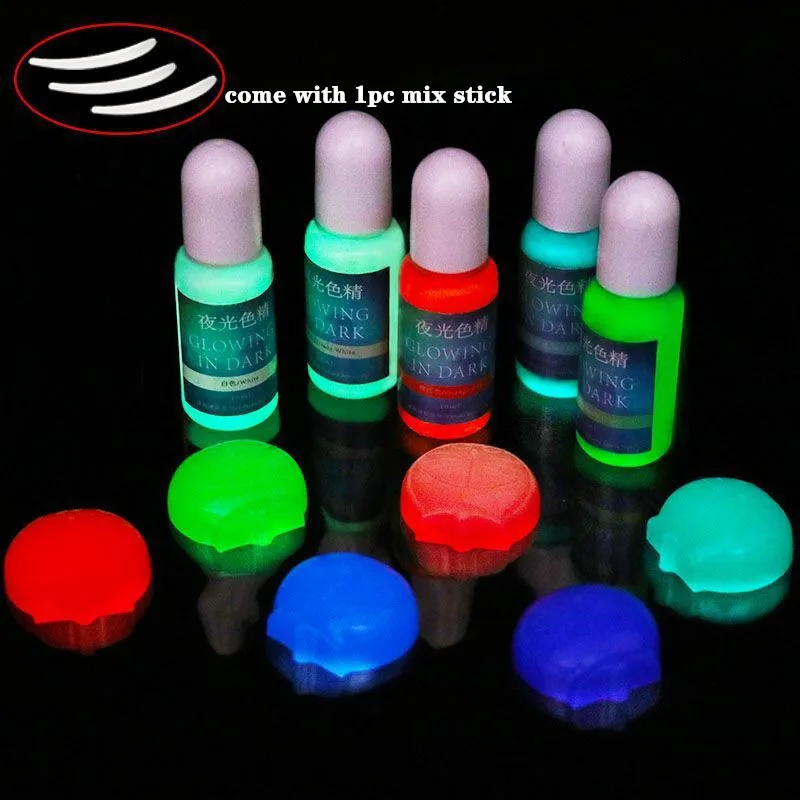 RESIN PIGMENT TRANSPARENT Glow In The Dark Resin Pigment For UV Resin Color  AGS $25.18 - PicClick AU