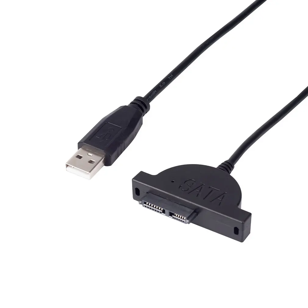 2,0 Ноутбук Оптический привод кабель Sata к Usb адаптер кабель Sata6P+ 7P13Pi ноутбук внешний диск коробка адаптер кабель