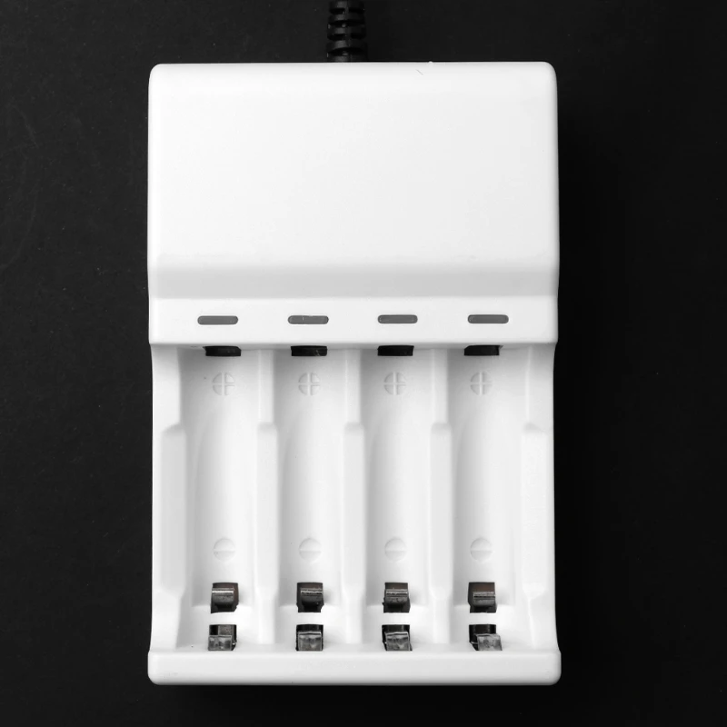 Интеллектуальное 4 слота 1,2 V USB зарядное устройство для перезаряжаемой NiMH NiCd AA AAA батареи