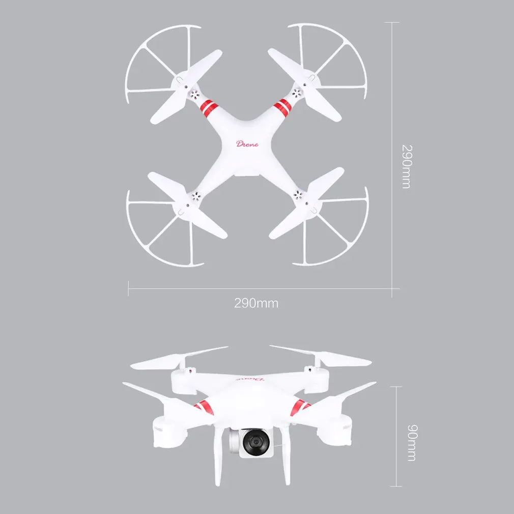 KY101S Wi-Fi FPV широкоугольная 720P камера селфи RC Дрон высота удержания Безголовый режим 3D флипс один ключ возврат Квадрокоптер 18 мин