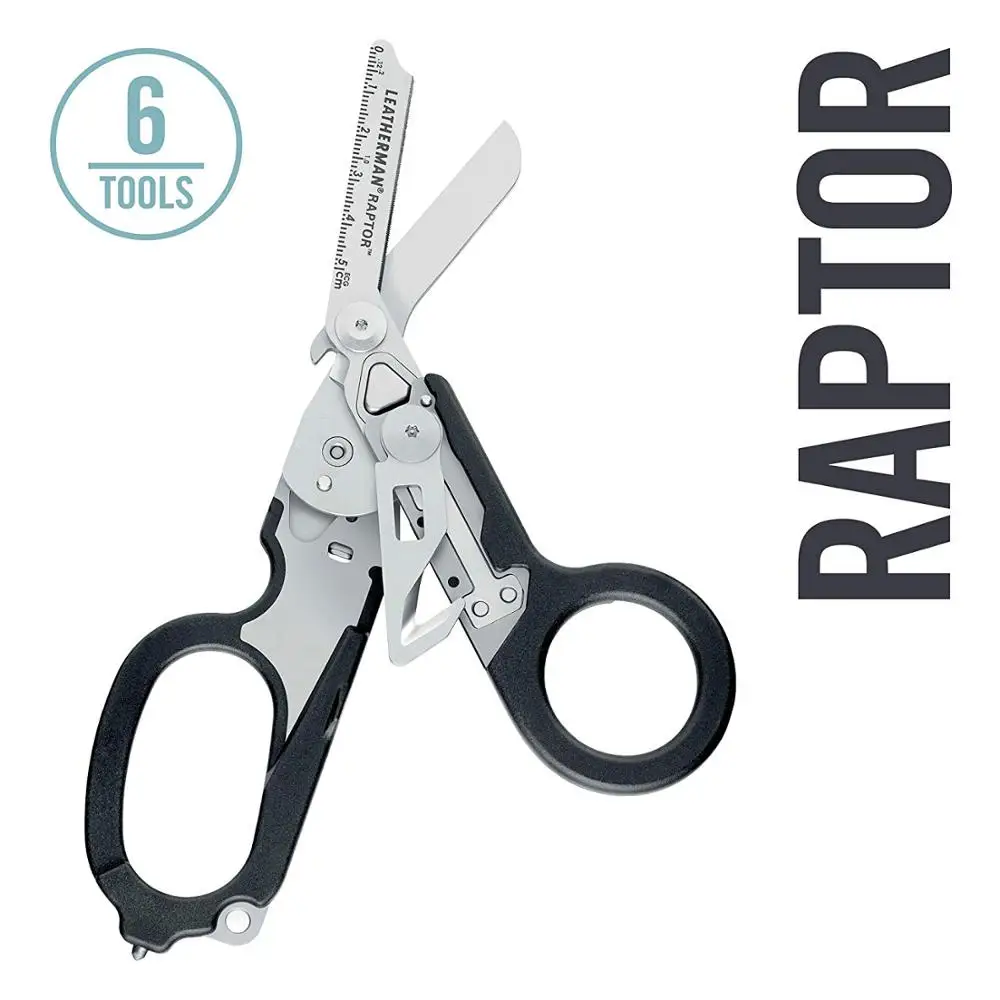 LEATHERMAN Raptor Emergency Response Shears with Strap Cutter and Glass Breaker Tan MOLLE Compatible Holster | Инструменты