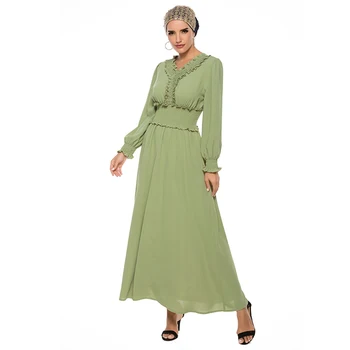 

Arabic Abaya Dubai Turkey Islamic Pakistani Hijab Muslim Dress Women Caftan Maroc Kaftan Dresses Vestidos Arabes Robe Musulmane