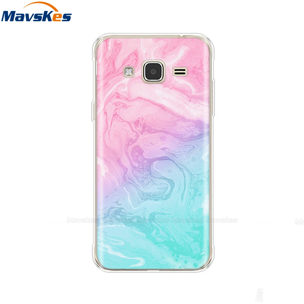 Для samsung Galaxy J3 чехол мягкий термополиуретановый цветок Чехлы для samsung J3 J320 J320F J320M силиконовый чехол для samsung J3 J330 - Цвет: 28