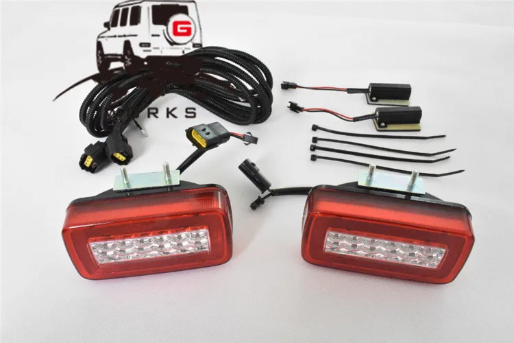  rear bumper LED W463 (6)