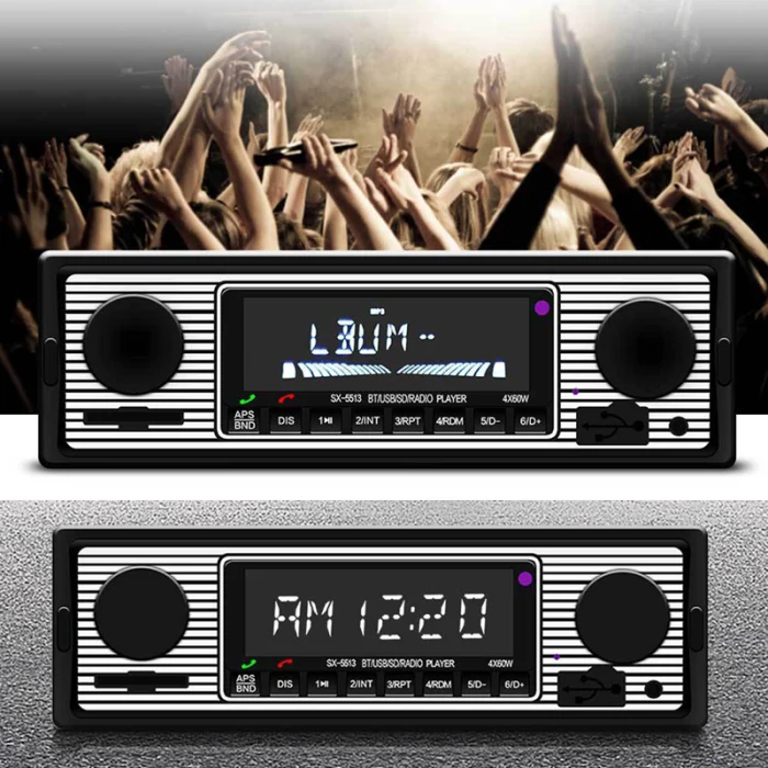 Bluetooth Радио MP3 музыкальный плеер USB AUX Стерео Аудио FM LCD Экран дисплея TD326