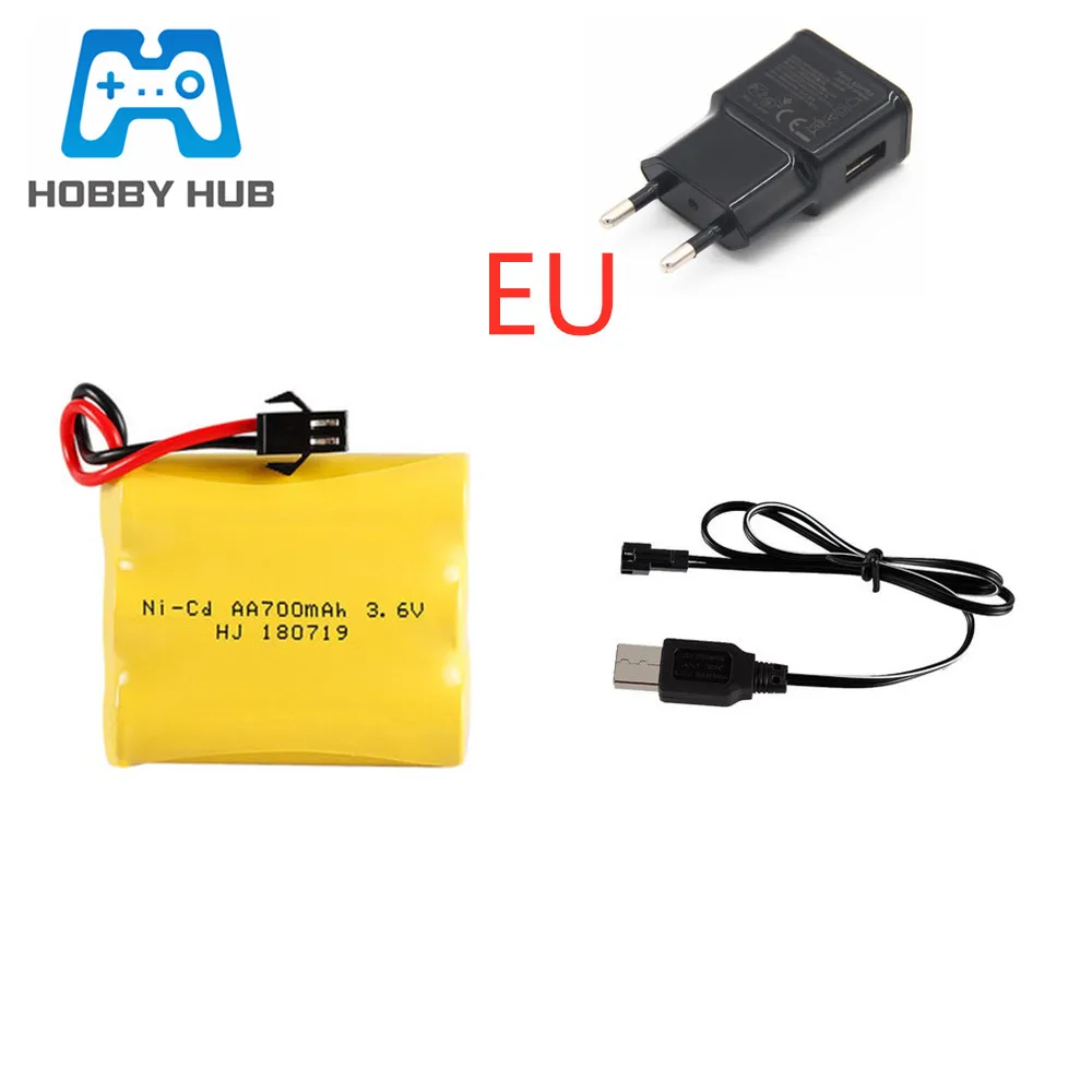 3 6 В 700 мА · ч аккумулятор для модели игрушек AA USB зарядное устройство