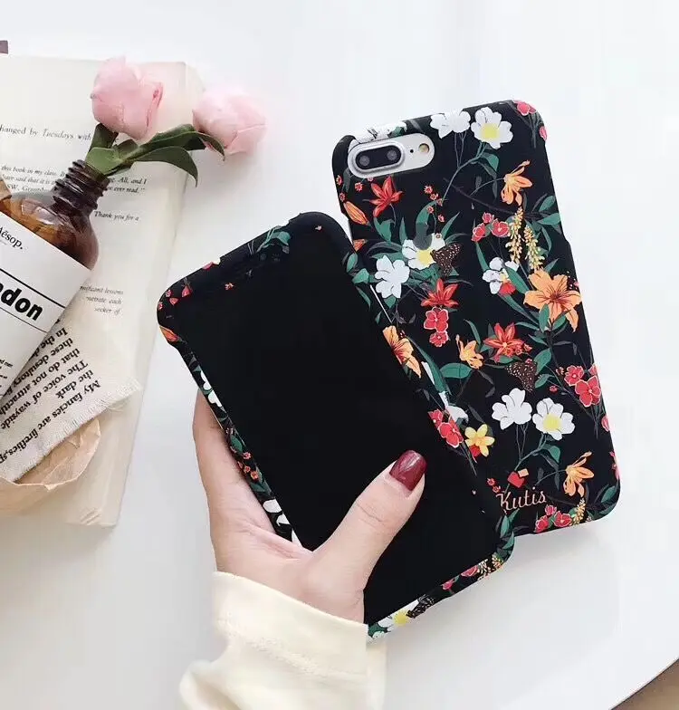 Чехол с фламинго для iphone 11 Pro, 360, передняя и задняя крышка, чехол для iphone XS max XR X 8 6 7 plus, чехол с изображением единорога, цветка розы, торта - Цвет: Флуоресцентный зеленый