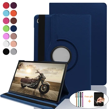 

M5 10.8" Rotation 360 Rotating Cover For Huawei MediaPad M5 10.8 CMR-W09 CMR-AL09 Case Flip Stand Leather Tablet cover+Film+Pen