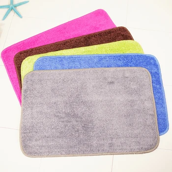 

Zeroomade Coral Velvet Bath Mats Non-slip Bathroom Mats Rug Home Floor Toilet Kitchen Absorbent Carpets Memory Foam Bath Rug