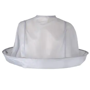 Billige 1PC Erwachsene Faltbare Haar Schneiden Mantel Regenschirm Cape Salon Wasserdicht Für Salon Spezielle DIY Haar Schneiden Zubehör Dropship