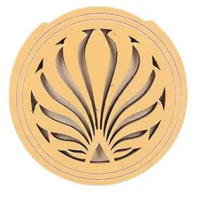 Отзывы для акустической гитары Buster Sound Hole Cover Sound Buffer Hole защита для гитарных аксессуаров - Цвет: F