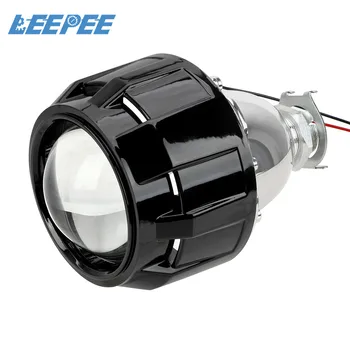 

2.5 Inch Xenon HID Projector Lens Universal Silver Black Shell For H1 Xenon LED Bulb H4 H7 Motorcycle Car Headlight Accessories