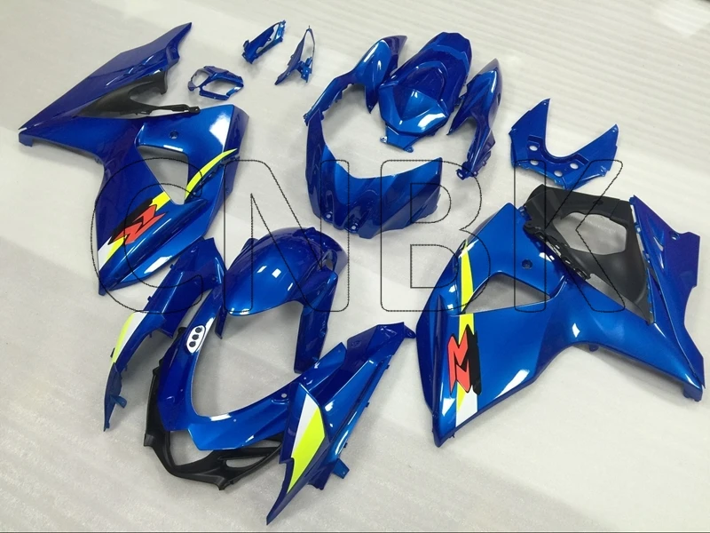Для GSX R 1000 2012 обтекатели GSXR 1000 09 10 синий Обтекатели GSXR1000 2009- K9 обтекатели