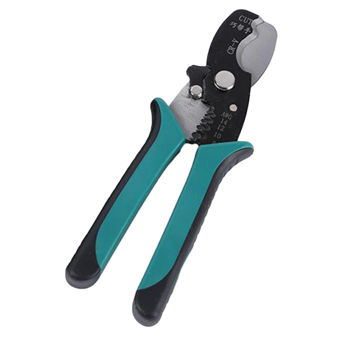 

Automatic Wire Stripper 200mm Crimper Cable Cutter Multifunctional Stripping Tools Crimping Pliers 1.6-4.0mm Hand Repair Tool