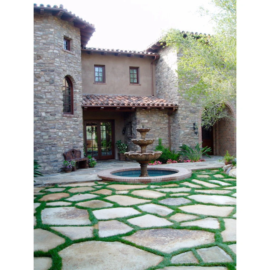 DIY Stepping Stone Block Pavement  Buildings Cement Paver Path Maker Mold Garden Paving Mould