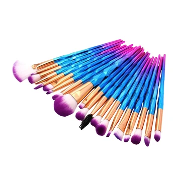 

Nylon + Plastic Diamond Handle Eye Brush Makeup Brush Beauty Makeup Kit