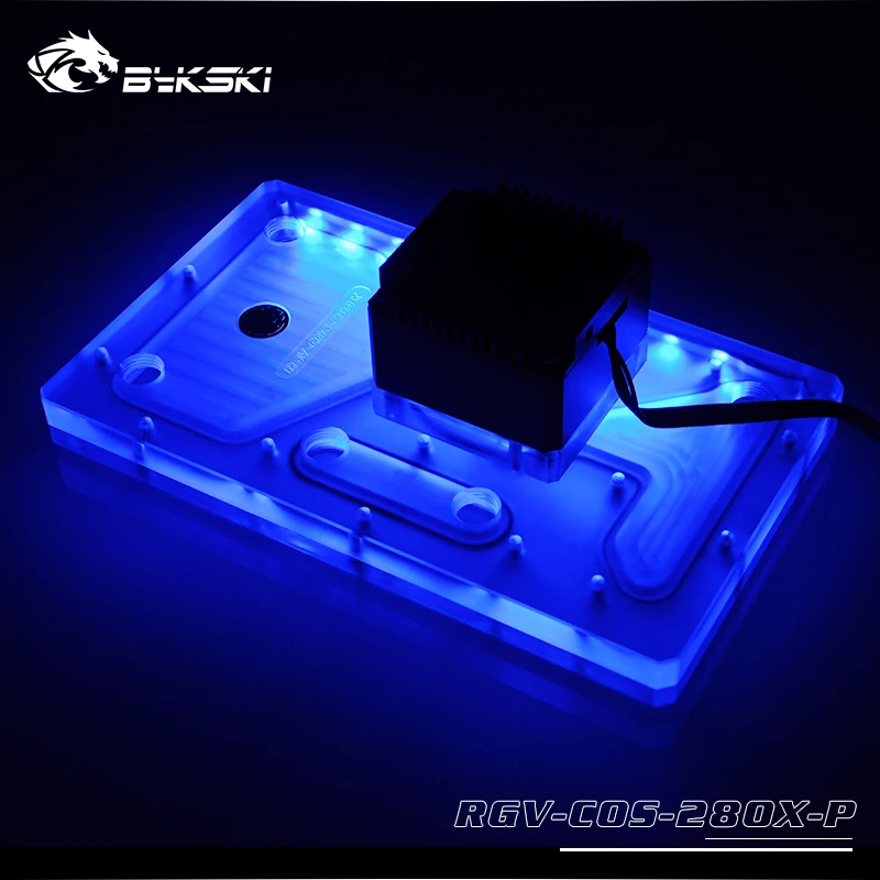 Bykski RGV-COS-280X-P водные платы для Corsair 280Xd чехол для Intel cpu водоблок и один GPU корпус