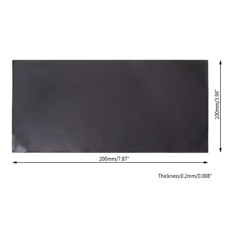 

High Conductivity Thermal Pad Heatsink Synthetic Graphite Cooling Film Piece