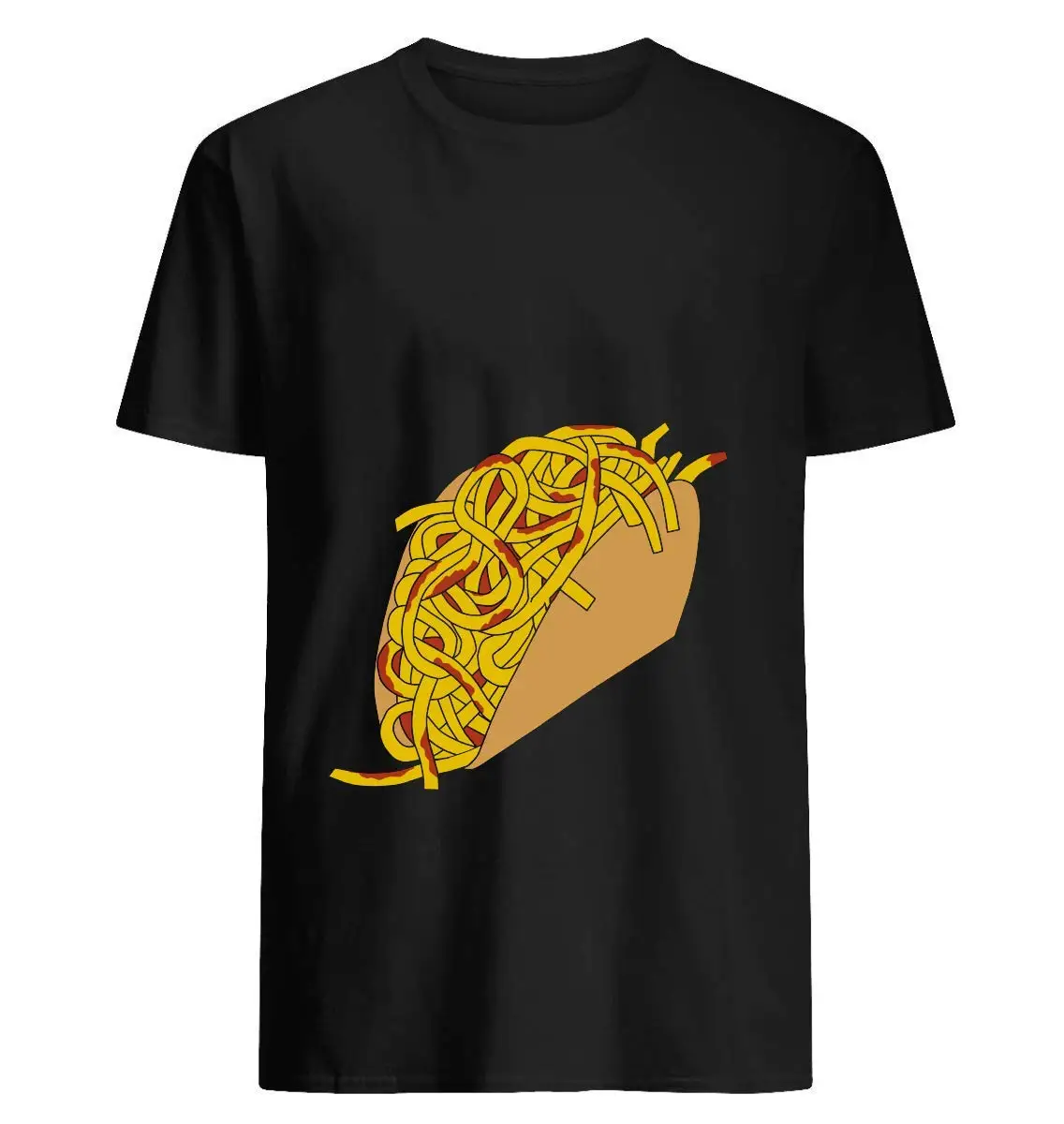 Спагетти Taco 11 футболка с капюшоном для мужчин и женщин унисекс | Мужская одежда
