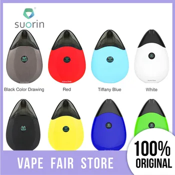 

Hot Sale ! Suorin Drop Starter Kit 310mAh with 2ml Cartridge Drop Outside Design Kit Built-in 310mah Battery E-cig Full Kit