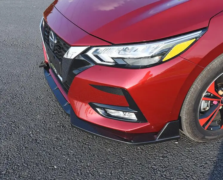 Для Sentra задний спойлер ABS задний передний бампер диффузор защитные бамперы для Sentra задний хромированный край задний спойлер