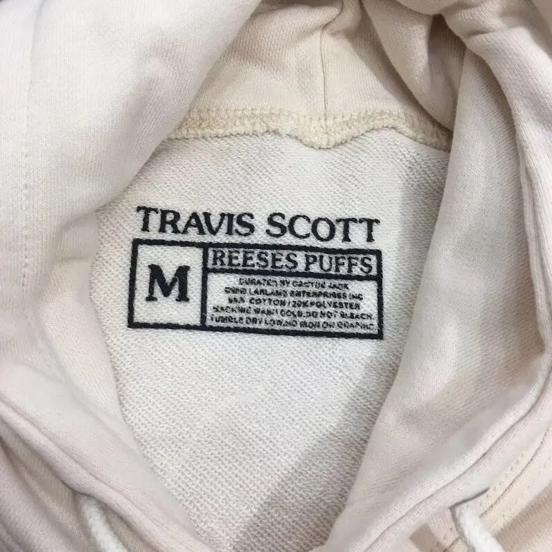 Трэвиса Скотта Astroworld высокое качество хлопок удобные толстовки для мужчин женщин 1:1 тренд черный и белый балахон