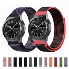 Gear s3 Frontier для samsung galaxy watch 46 мм 42 мм active 2 нейлон 44 мм 40 мм ремешок для часов huawei gt ремешок amazfit bip 20 22