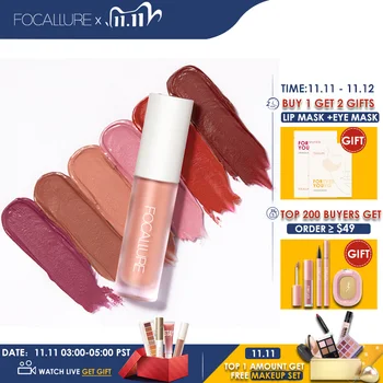 

FOCALLURE Staymax Matte Liquid Lipstick Lip Makeup Long Lasting Kissproof Nourish Lip Tint Lightweight formula Liquid Lipstick