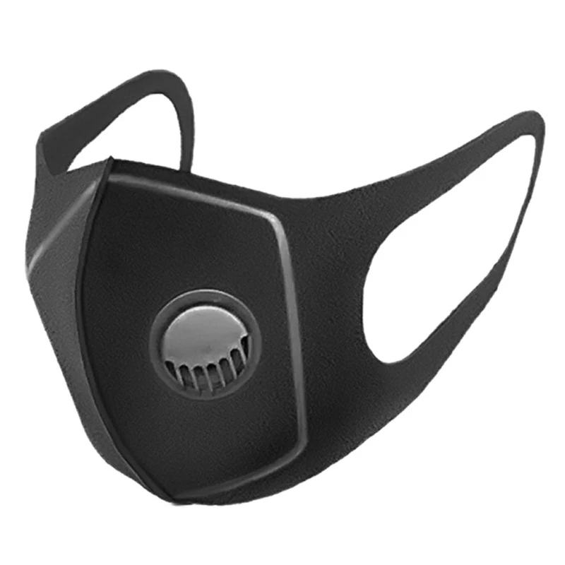 

Mouth Masks Unisex Anti Dust Face Mouth Cover Reusable PM2.5 Mask Dustproof Outdoor Travel Protection With Breath Valve