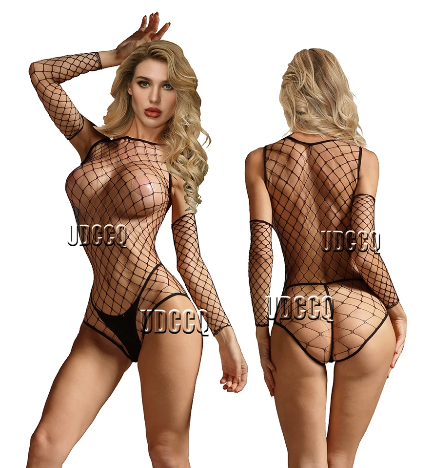 Sexy lingerie lace Babydoll plus size perforate Underwear Sleepwear Teddies Bodysuits Sleepwear body suits sexy nightwear bikini
