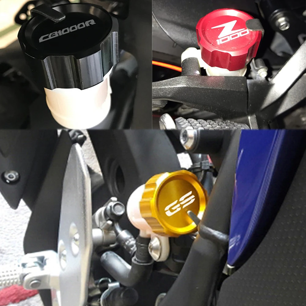 For BMW K1200S 2004-2008 2005 2006 2007 2009 K1200 K 1200 S 1200S Motorcycle Accessories Rear Brake Fluid Reservoir cover cap