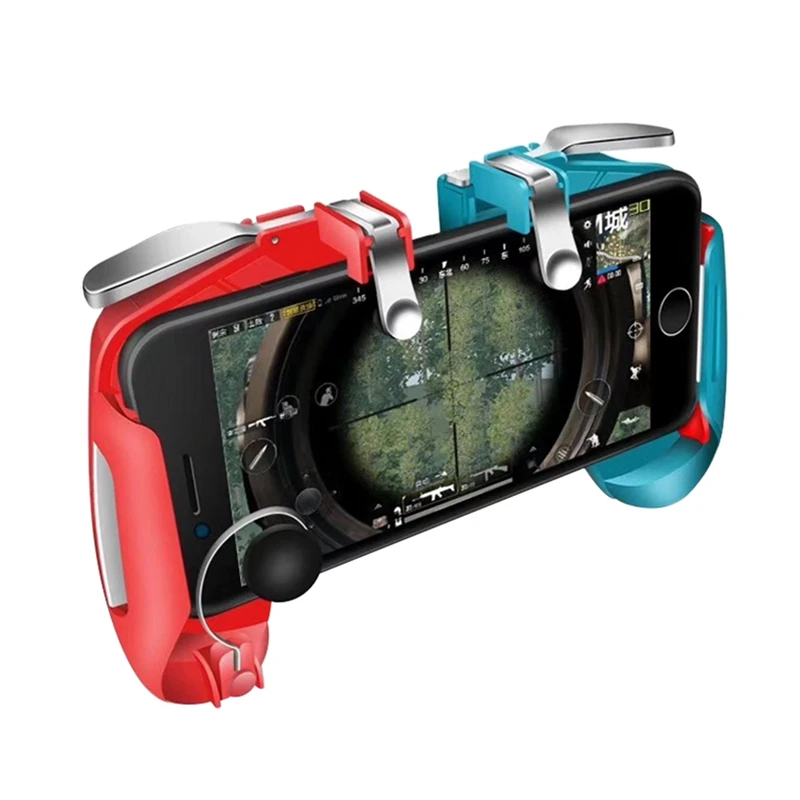  Ak16 Phone Game Controller L1R1 Mobile Gamepad Joystick Aim Triggers For Iphone Android Ios Pubg Ga