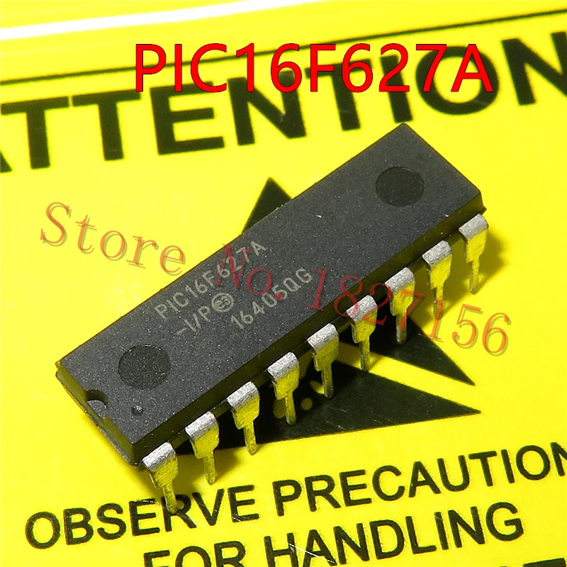 

1pcs/lot PIC16F627A-I/P PIC16F627A PIC16F627 DIP-18