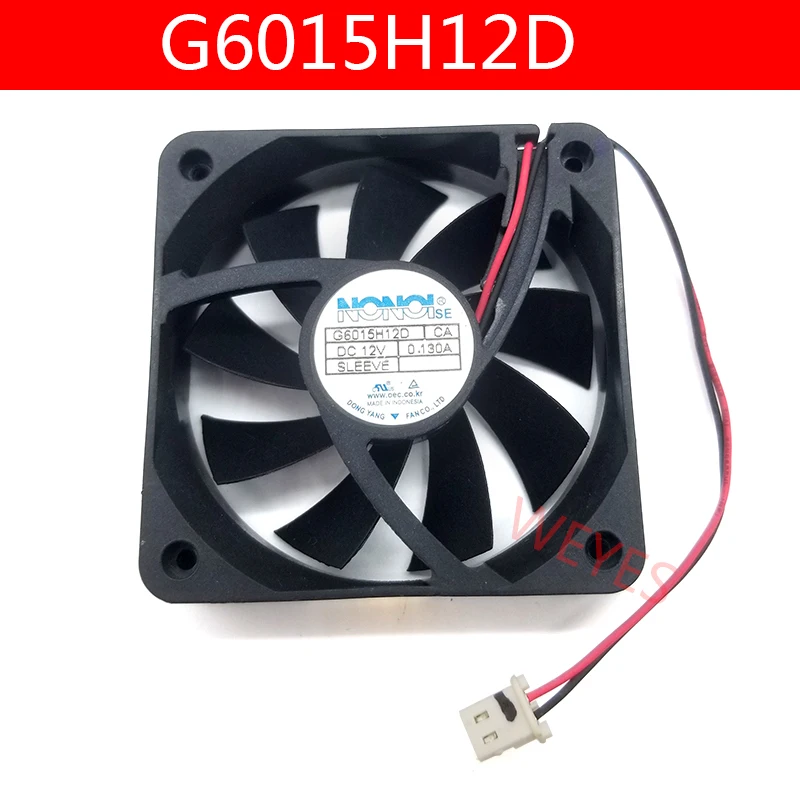 Оригинал для G6015H12D 12 В постоянного тока 6015 а 2-контактный 2-проводной 2. 0 60x60x15 мм