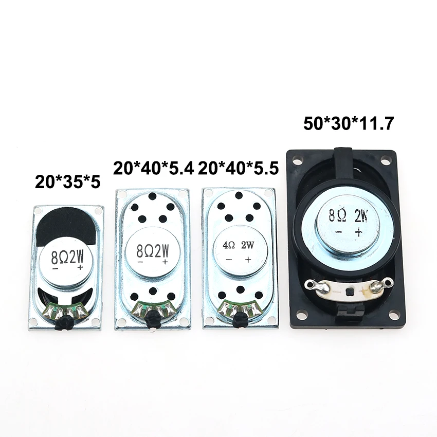 JCD Notebook Speaker Horn 2W 8R 4R 4020 Loud speaker 4 8 ohms 2 Watt 4/8R 2W 20*35*5MM 20*40*5.4MM 20*40*5.5MM 50*30*11.7MM 1PCS computer speaker,audio speaker,horn loudspeaker
