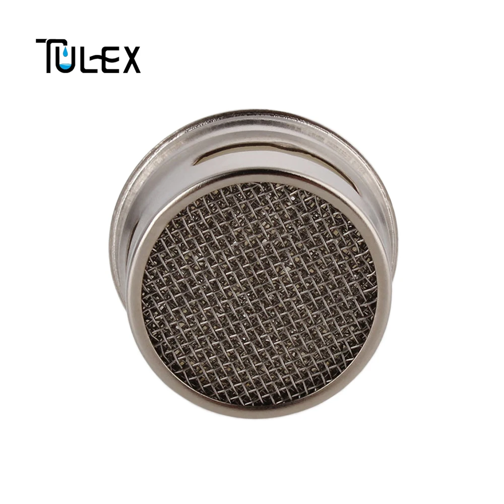 TULEX аэратор для кухонного крана, 20 мм, Женская насадка на кран, нержавеющая сталь, SUS304, полный поток носика, пузырьковый фильтр, аксессуары