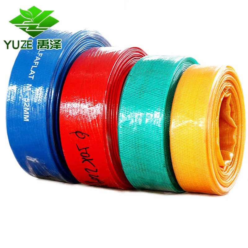 Hebei Mud Pump только Двухсторонняя клейкая лента с пластиковым покрытием шланг для воды 2,5-дюймовый водопроводный ПВХ засухой высокого давления синий Wate