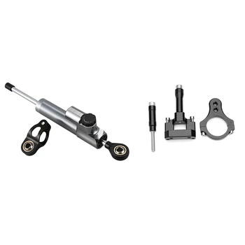 

Universal Aluminum Motorcycle Damper Steering Stabilize Control for Yamaha Mt09 Mt07 Yzf R1 R6 Fz1 Xjr1300 Mt-07 & Damper Steeri
